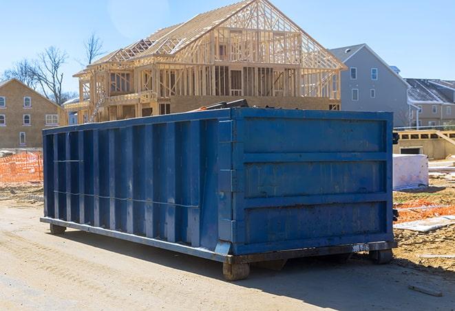 roll-off container for residential waste management